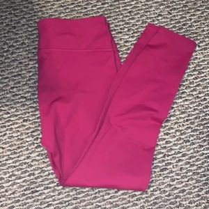 Fabletics dark pink leggings